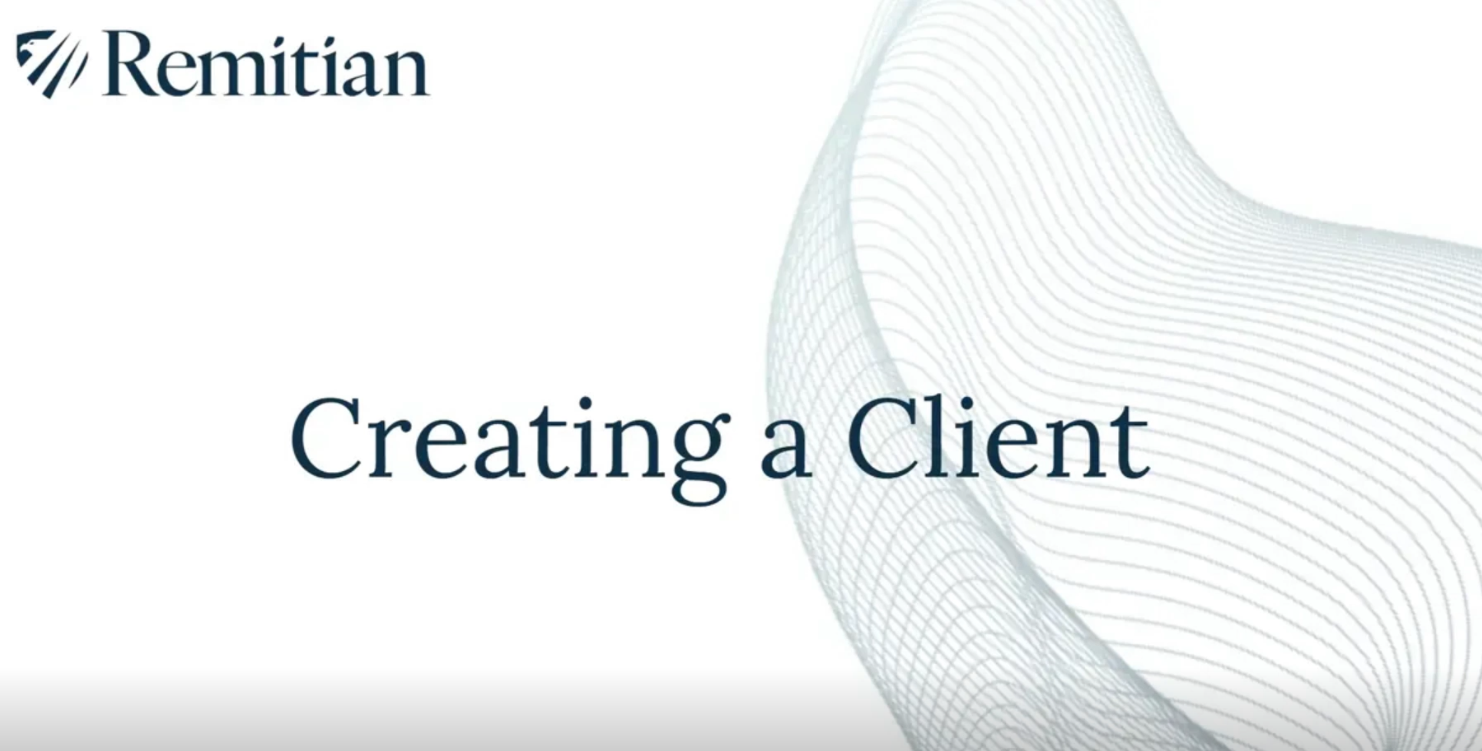 Creating a Client